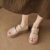 Velcro sandals women's summer new comfortable platform beach shoes lightweight versatile sandals