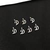 26 Alphabet Alloy Pendants for DIY Bracelets, Necklaces, Earrings & Charms