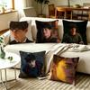 NNoah Schnapp Actor  Square DoubleSided Printed Pillow Case Bedroom Bedside Pillow Sofa Cushion Cover