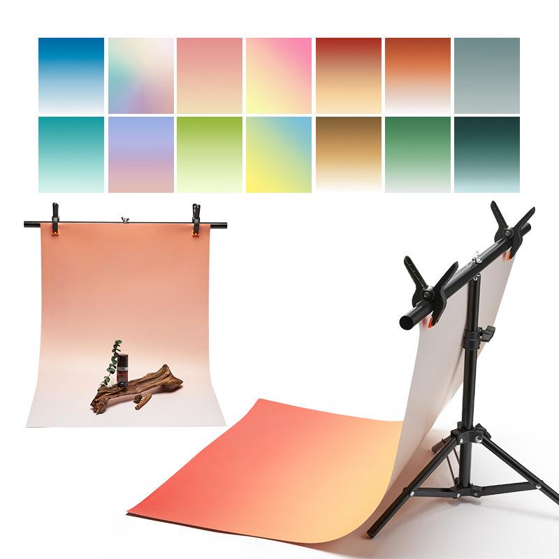 Zweiseitiger Gradient-Fotohintergrund für Produkt- und Stillleben-Aufnahmen