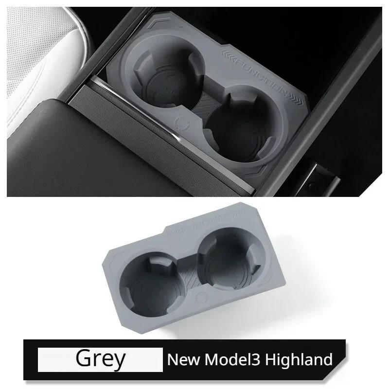 For Tesla New Model 3+ Highland 2024 Water Cup Bracket Stopper Central Control Water Cup Holder Limiter Car Interior Accessories