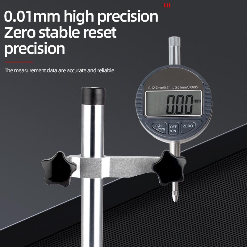 Indicator digital cu cadran, 0-12,7 mm/0,5" 0-25,4 mm/1", instrument de precizie 0,01 mm/0,0005"