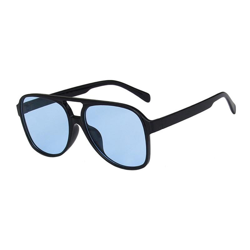SHAUNA Fashion Women Pilot Sunglasses Retro Men Blue Yellow Shades UV400 Trending Sun Glasses