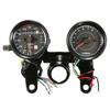Universal For Honda Yamaha Suzuki Scooter ATV Meter 12V LED Backlight Motorcycle Dual Odometer Speedometer Tachometer Gauge