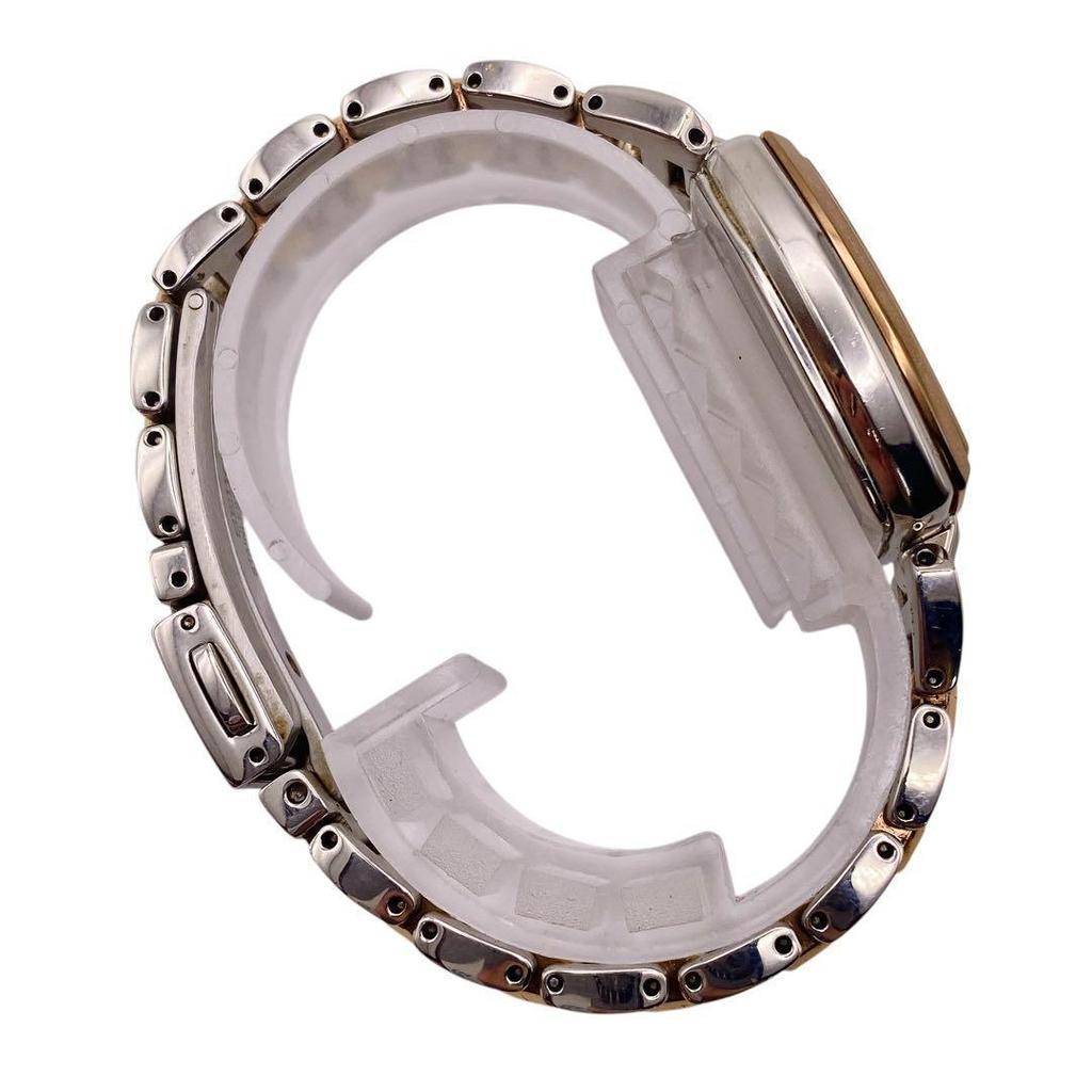 [USED] SEIKO Lucia Date Solar 1P Diamond Women's Watch 1235