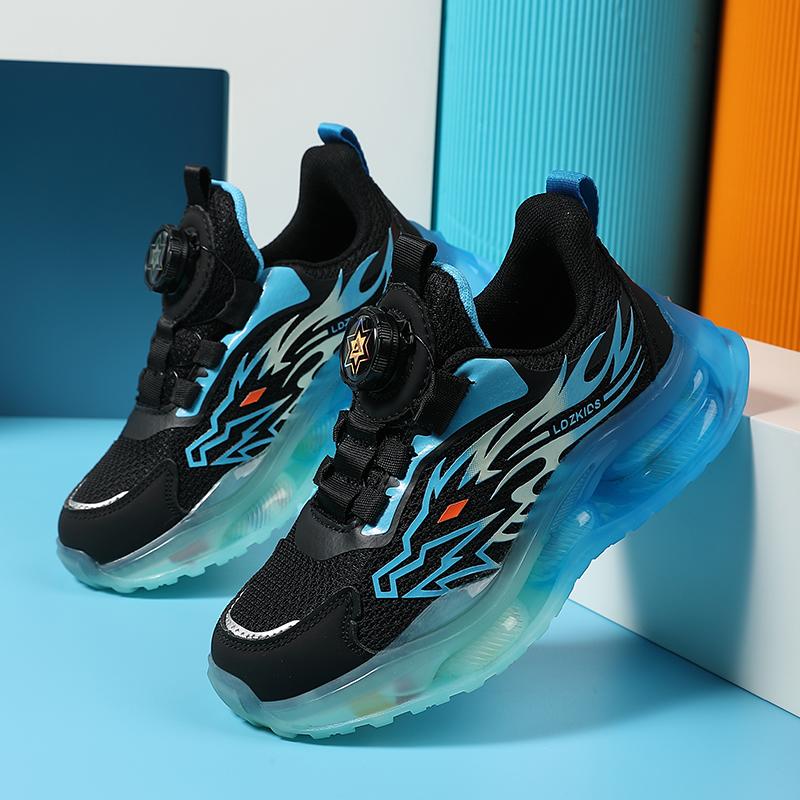 Pantofi pentru copii Pantofi ocazional Pantofi pentru părinți-copii Pantofi de tendință pentru copii Tendință pentru copii Moda ocazională ocazională Pantofi cu butoane rotative Pantofi de baschet