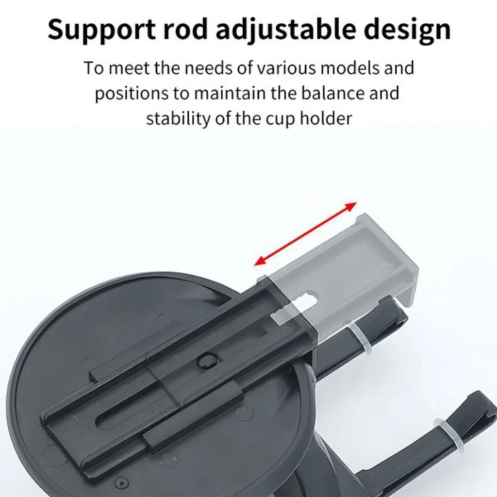 Universal Car Cup Holder for Air Vent Non-Slip Drink Bottle and Coffee Can Mount Automotive Interior Accessory