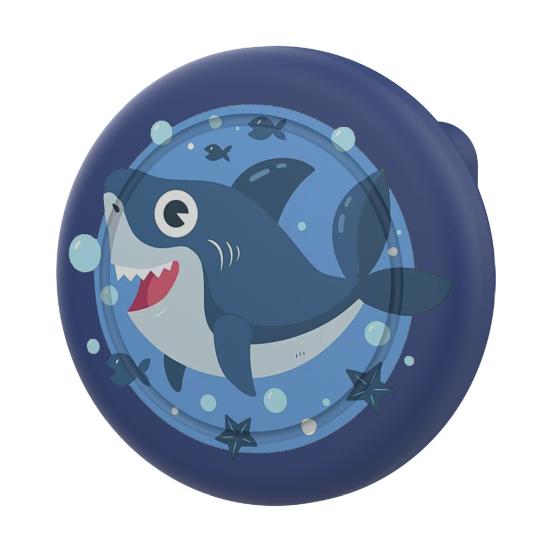 Silicone Protective Cover for Airtag Cartoon Decorative Holder Anti-Impact Case with Invisible