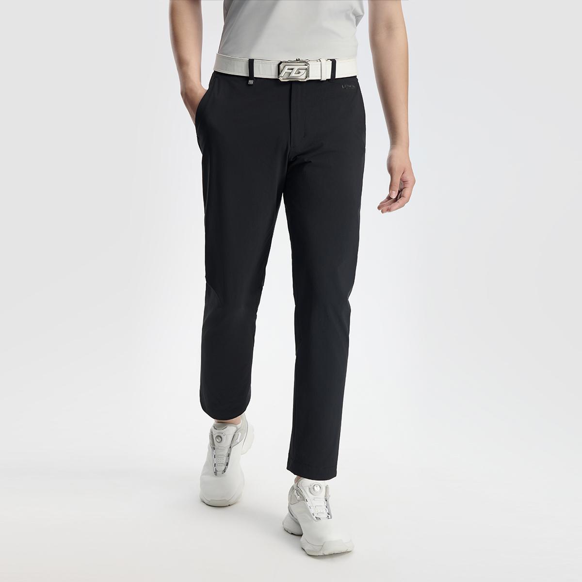 

New FILA Casual Pants Men s Pitch Black A11M435809FBK 175/84A/L