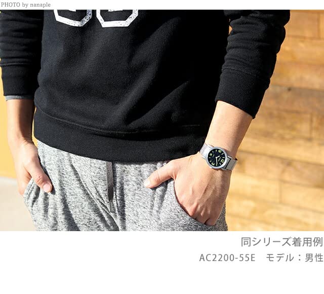 Citizen Tactile Watch for the Visually Impaired AC2200-55E Unisex Mesh Band