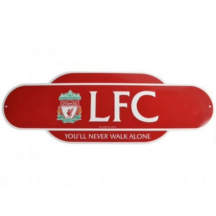 Liverpool FC Retro Years Street Sign