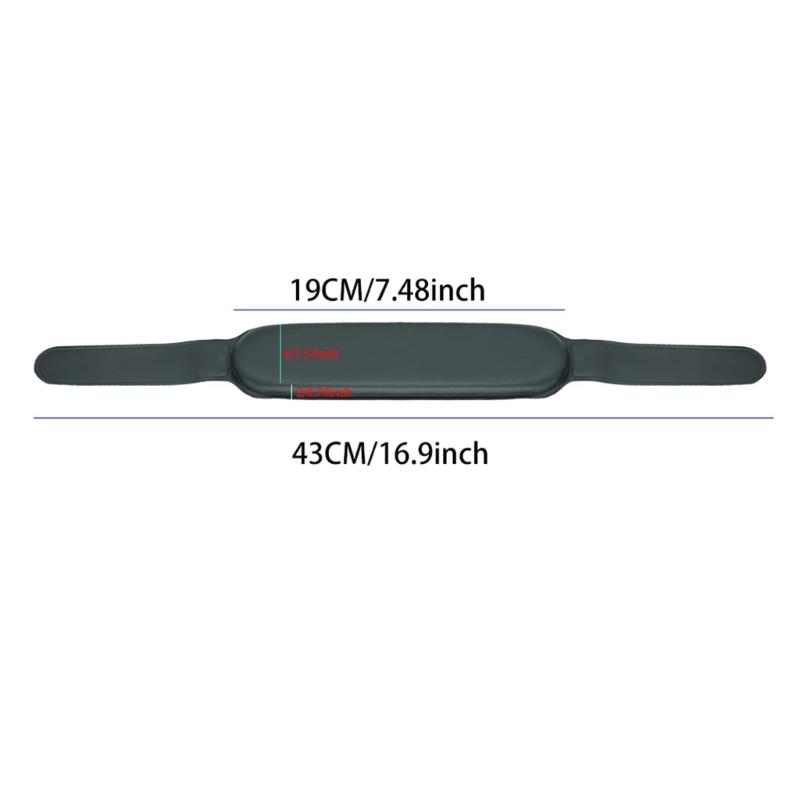 Headband Comfort Straps for VR Glasses, PU Sponge Headsets Straps with Pressure Reduction