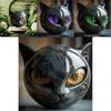 Creative Stone Patterned Cat Resin Ornaments For Party Decor And Giftgiving