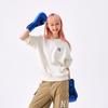 MLB MONOGRAM SS25 Crew Neck Sweatshirt Unisex Standard Ivory 3AMTM0451-50CRS