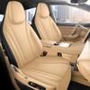Zhiji S7 26/25 Model Perforated Leather Car Seat Covers - Full Surround, All-Season Cushions.