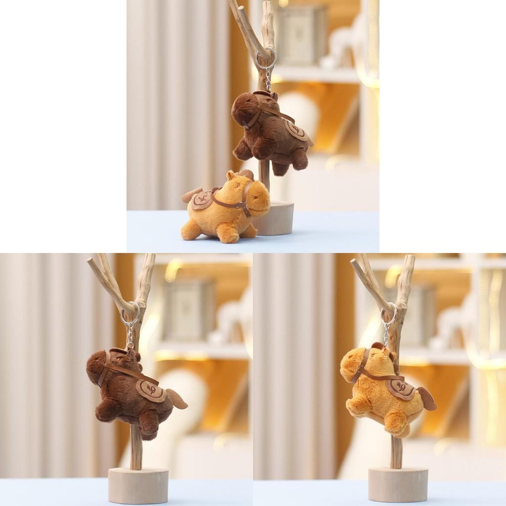 Keychain Horse Plush Stuffed Animal Toy Bag Decoration Pendant Gift Cartoon
