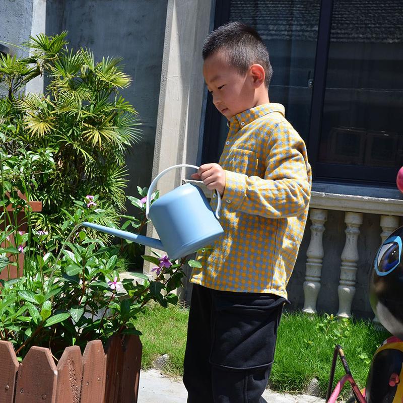 1800Ml Long Mouth Water Cans Home Plant Pot Bottle Watering Device Garden Tool