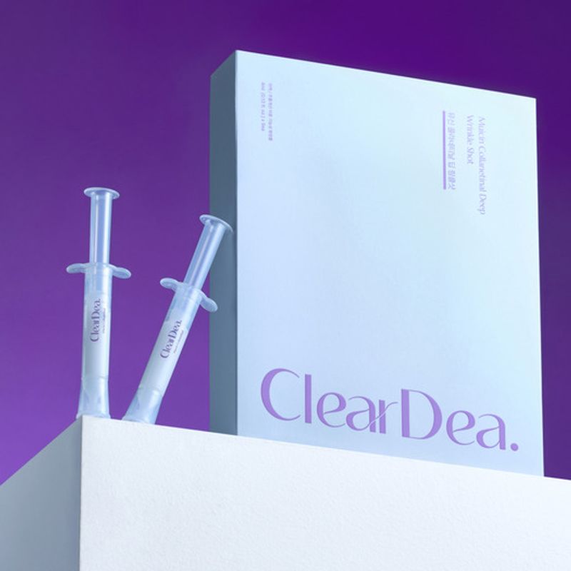ClearDea Mucin Collagen Deep Wrinkle Shot 4ml X 5ea (1box) + (Free) Mucin Ampoule 1ml*4ea