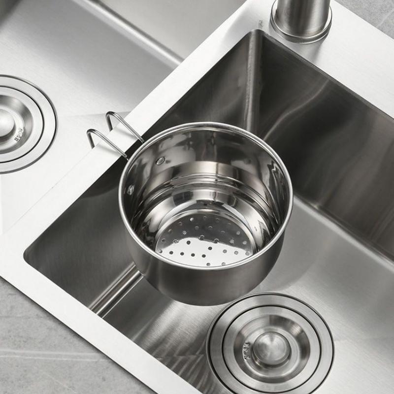 

Kitchen Sink Stainless Steel Sewer Mesh Filter Shelf Vegetable Drainer Swan Sink Strainer Basket Goosehead Storage Filter Basket