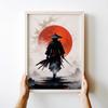 Poster Posters Japanese Samurai