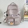 New Japanese schoolbag female ins campus students junior high school senior sense backpack large capacity tooling backpack