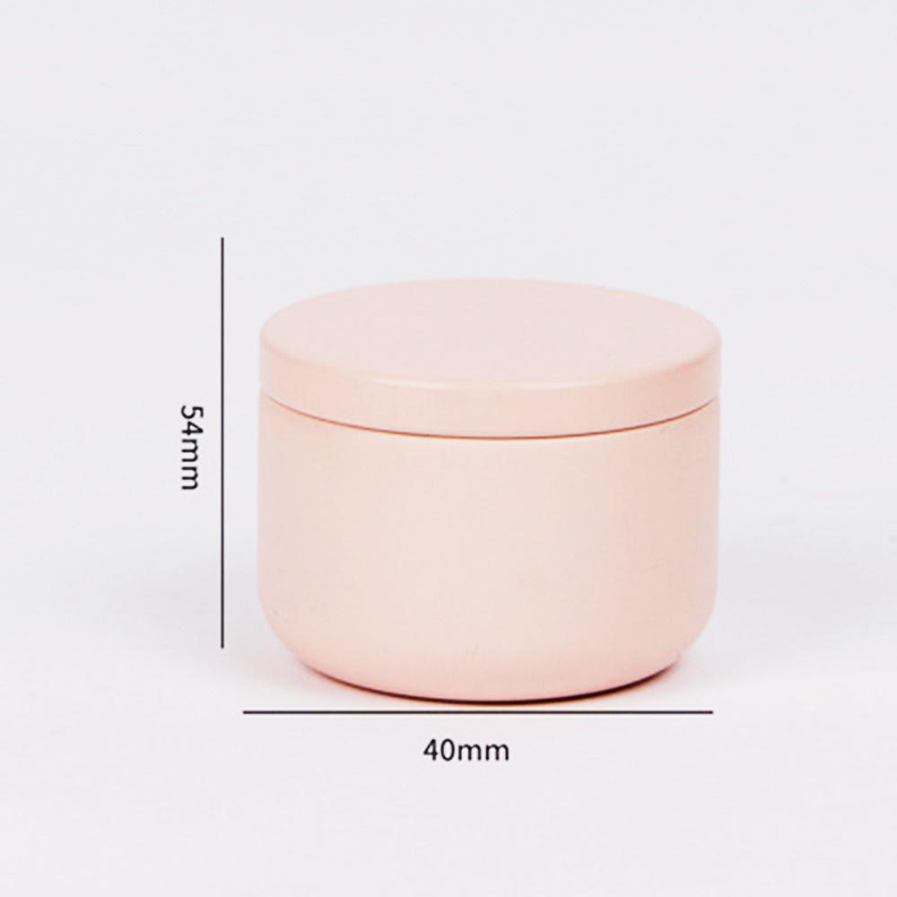 Mini cutie de tablă portabilă de culoare solidă, borcan sigilat cu ceai, cutii de ambalare, bijuterii, bomboane, mic de depozitare, cutie pentru monede, cercei, căști, cutie de cadou