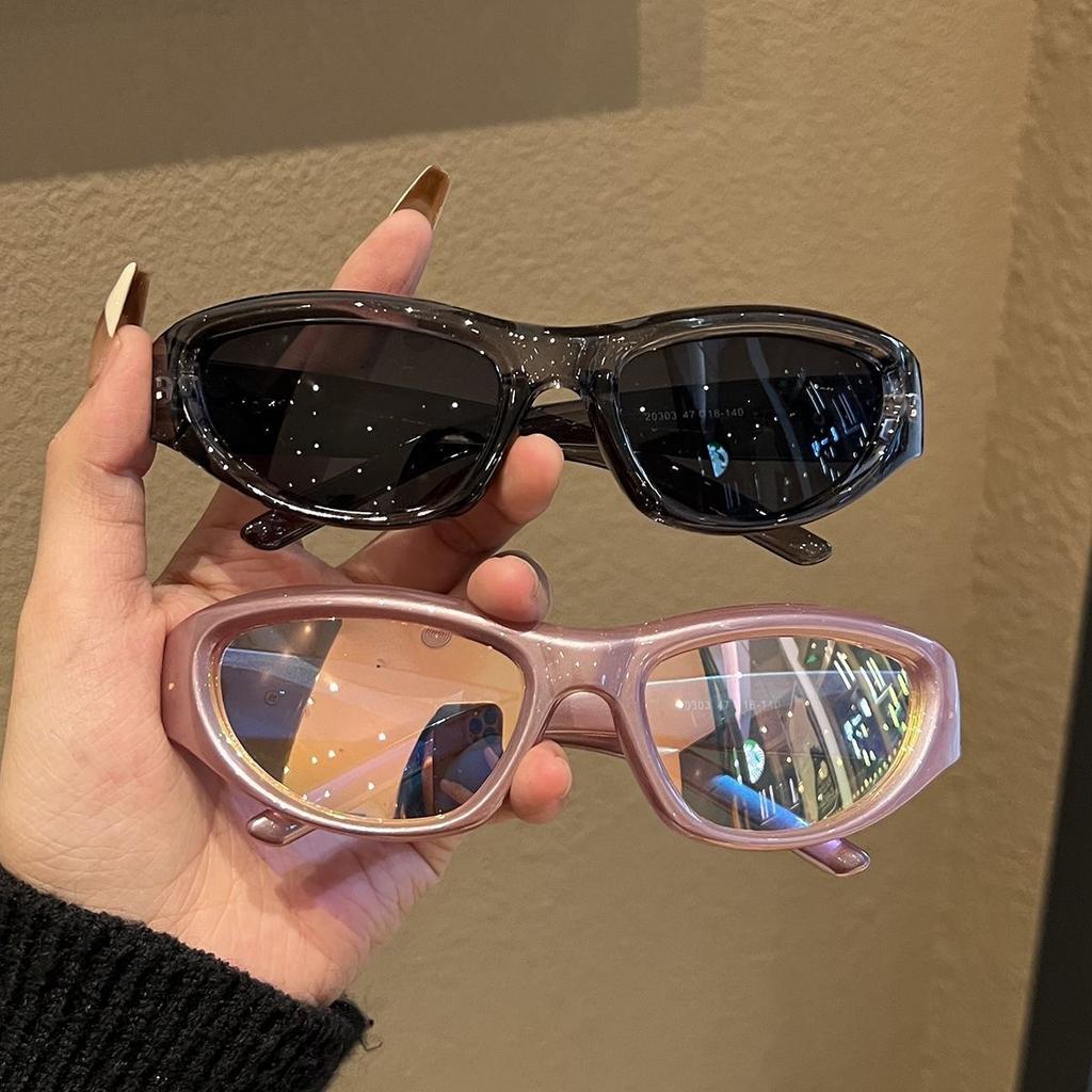 New Fashion Sunglasses Y2K Millennium Hot Girl Trendy Pentagram Glasses