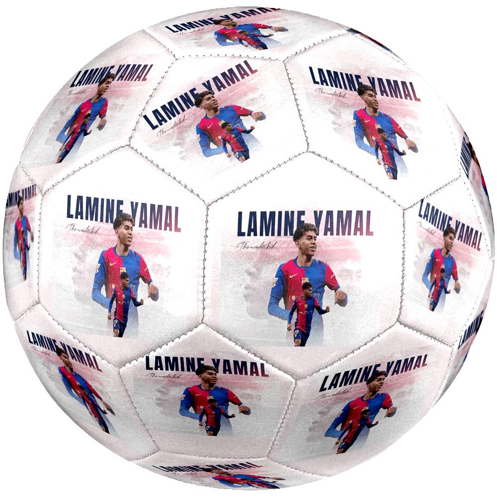 Lamine Yamal's Spain's Soccer Star Soccer Ball Size 5 Football Machine Sewn Indoor/Outdoor Universal Football Soccer Accessory Distinctive Home Decor