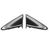 A58X-For Mitsubishi Eclipse Cross 2018- Side Mirror Triangle Fender Corner Cover Triangle Window Garnish Panel