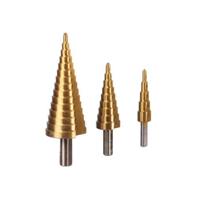 Foret - Itagi HSS - Revêtement en titane - Lot de 3 pièces