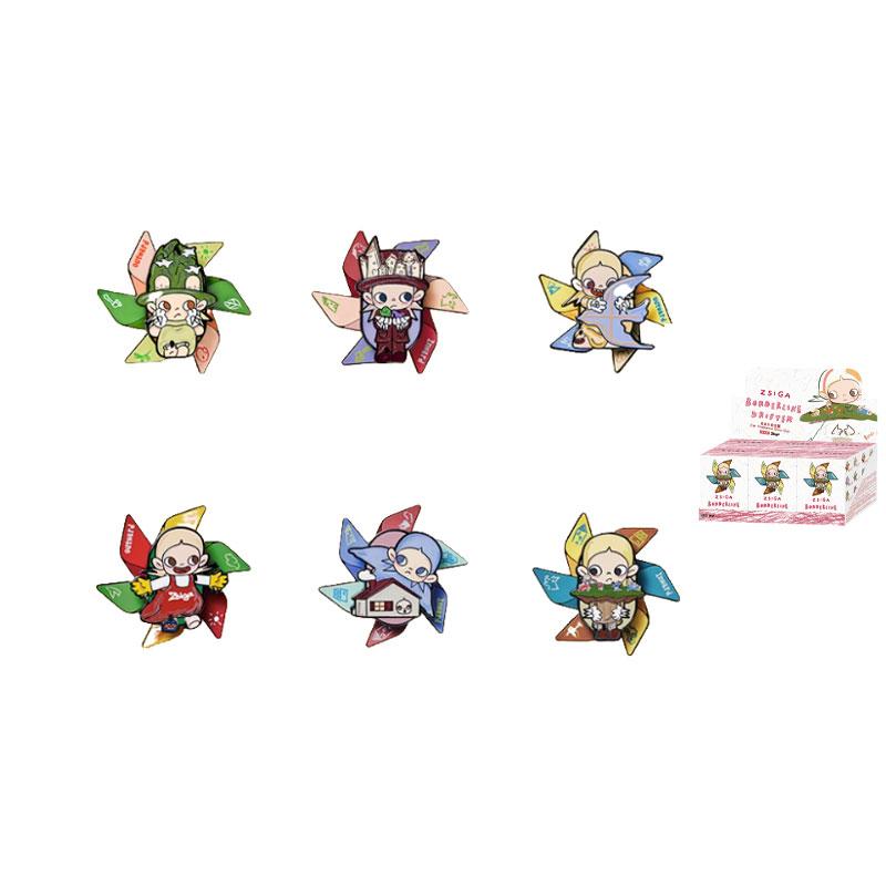 New POP MART Zsiga Along The Way Collection Car Air Freshener Blind Box Products Single Mystery Box/Full Box 6 Pcs PPMT-2502-0032