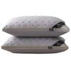 Pair of 48x74 Cervical Spine Support Pillows with Pillowcases for Home or Dorm