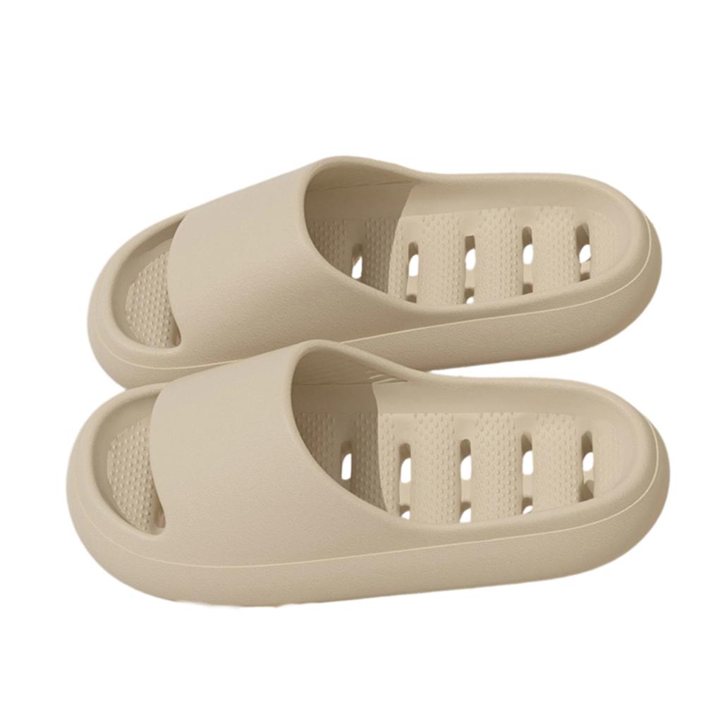Summer Home Bathroom EVA Hollow Out Slide Slippers Non Slip Lightweight Comfortable Indoor Outdoor Shower Sandals