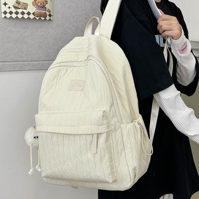 Schoolbag Mori Girls Schoolbag 1011 Spring Trendy New Solid Color Versatile Large Capacity Small Fresh Travel Lightweight Backpack