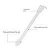 Handheld Rustproof Rakes 3-Prong Stainless Steel Root Rakes Loosen Soil Tool Ergonomic Handle for Gardening Plant