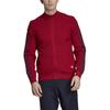 Adidas Sports Striped Stand Collar Jacket Men Jackets Red EB7647