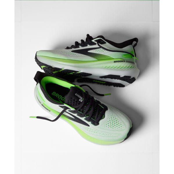 Brooks Glycerin GTS 23 Runde Zehenpartie Schnürung Dämpfung Atmungsaktiv Stützend Niedrig geschnitten Laufschuhe Herren Sneaker 110503-1D-154