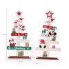 Ornamenti in Legno per Albero di Natale Bambola Senza Volto Travestimento Oggetti di Scena per Foto Regali di Natale per Decorazioni Casa