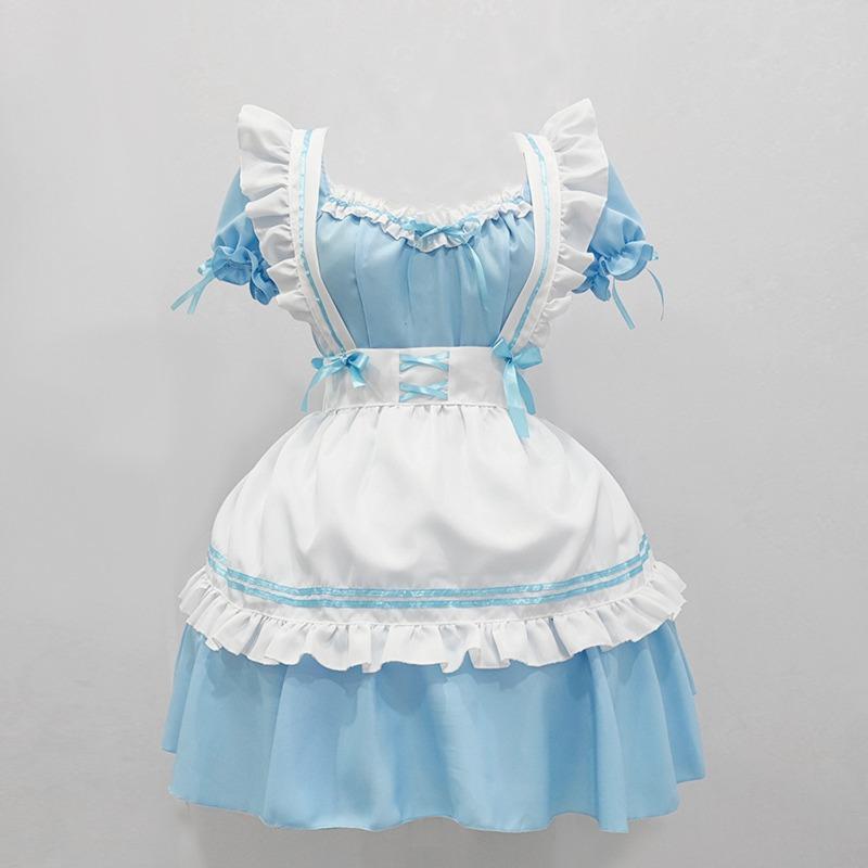 Costume da cameriera giapponese Miracle Nikki cosplay anime Lolita vestito taglie forti cameriera