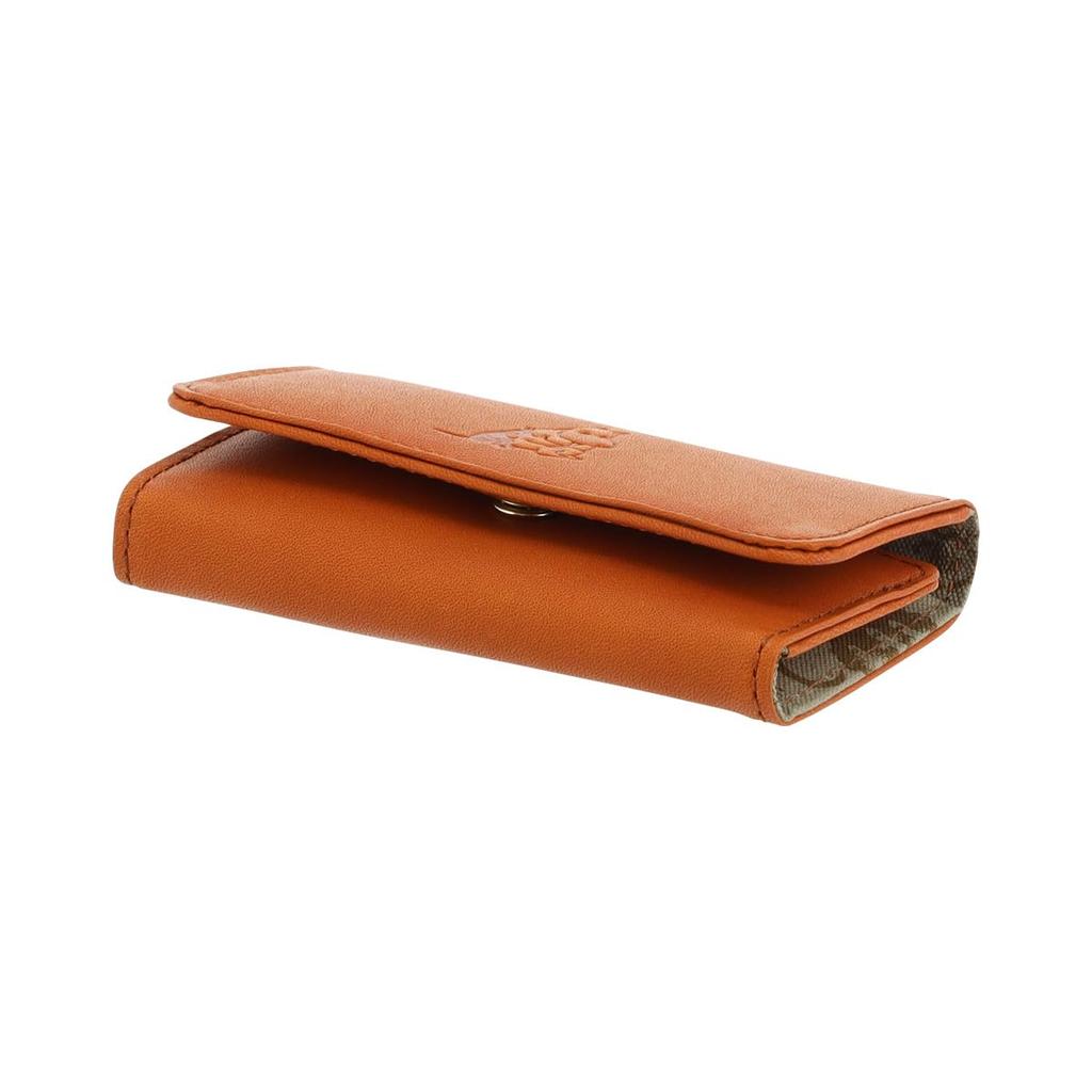 Kisora Moomin Key Genuine Made In Snufkin Embossed Green Case, Leather, Embossed, Women's, KIMN-003, Japan, Leather,
