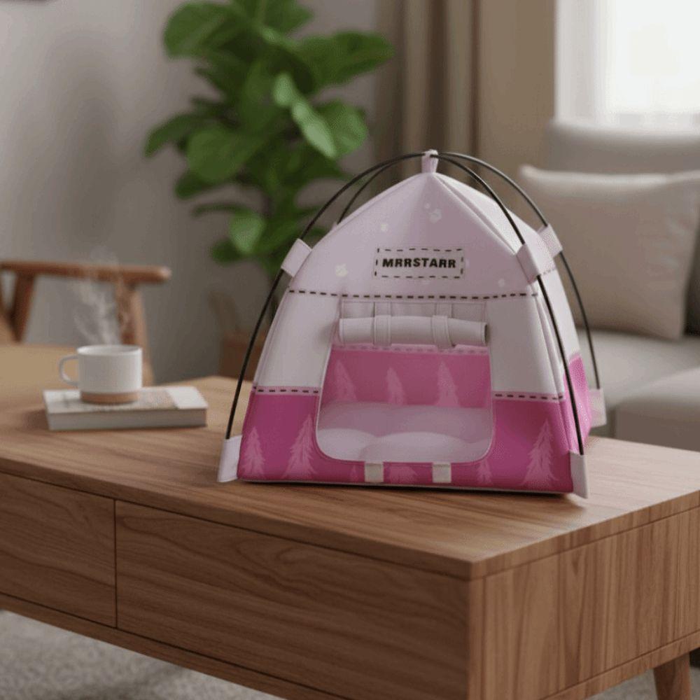 1:12 Scale Simulated Outdoor Tent Decoration Doll Small Tent Camping Tent Model Christmas Gift