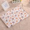 3 Sizes Cute Warm Pet Bed Mat Cover Towel Handcrafted Cat Dog Fleece Soft Blanket for Small Medium Large Dogs Puppy Pet Supplies