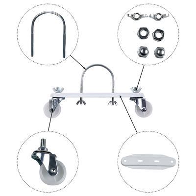 High Quality Casters Stand Heater Bracket Radiator Special Mobile Carbon Steel Oil Ting Pulley Bracket Electric Heater