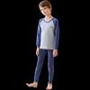 Urban Beauty Boys' 10A Antibacterial Cotton Thermal Underwear & Pajama Set