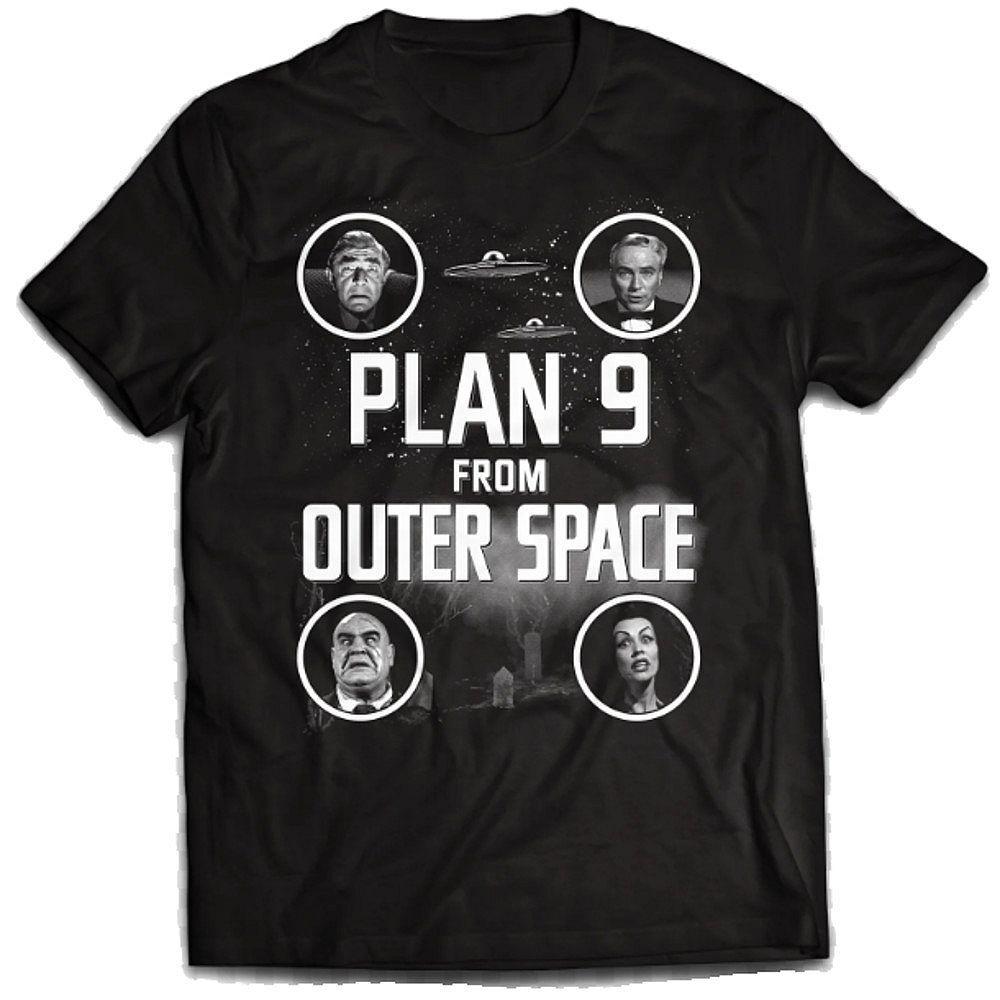 Plan 9 From Outer Space Stars T-Shirt M