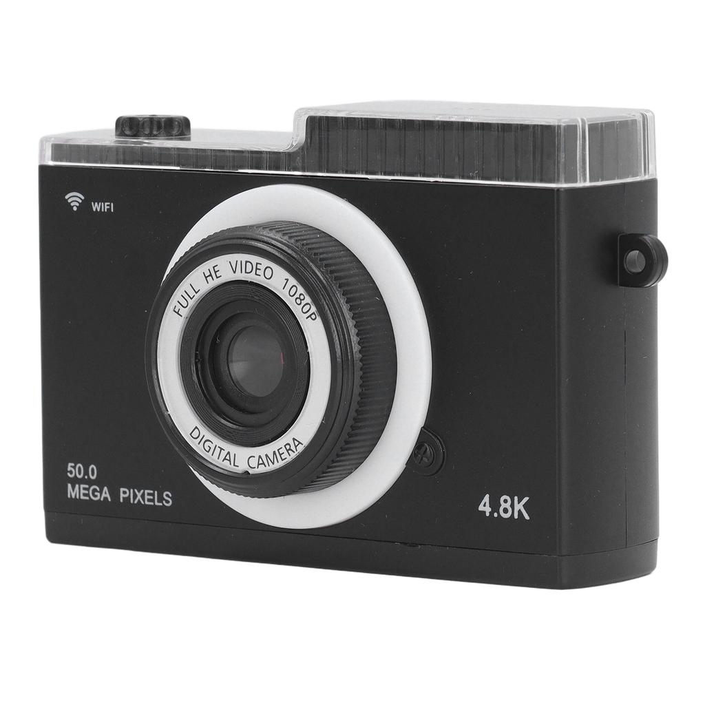 1080P 48MP Digitalkamera 2,4-Zoll-IPS-Bildschirm Kompakte kleine Kamera mit 8-fachem Digitalzoom MP3-Player V