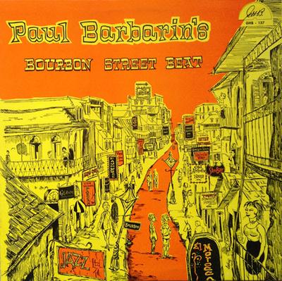 LP Record PAUL BARBARIN - Paul Barbarin's Bourbon Street Beat GHB137 G.H.B. US Jazz Used