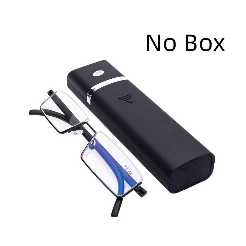 TR90 Reading Glasses Unisex Half Frame Blue Light Blocking Ultralight Presbyopia Eyewear for Men Women