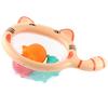 Children'S Water Bath Toy Baby Kitten Fishing Net Cartoon Animal Set Bb Pinch Sound, Water Spray Model