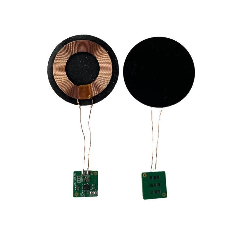 Wireless Charger Transmitter Receiver Module 5V 1A Fast Charge Circuit Board for Compatible DIY Project Development